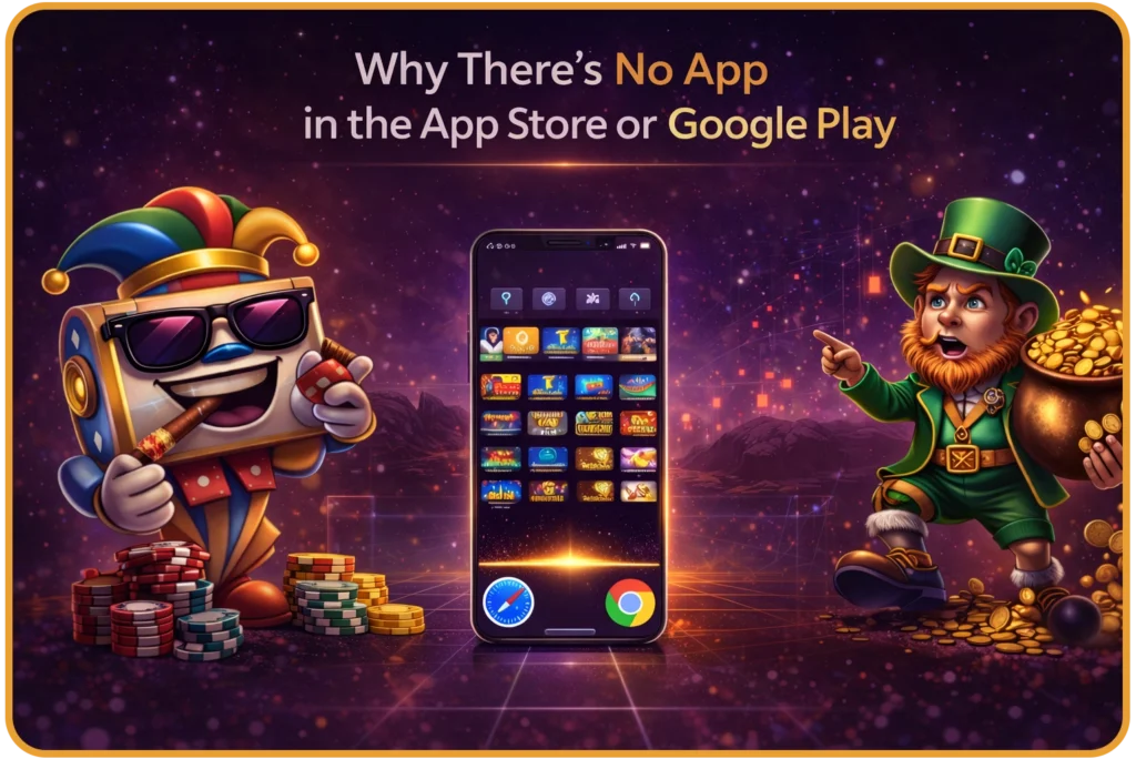 Ricky Casino accessible via Safari and Chrome browser — no App Store or Google Play download required in Australia